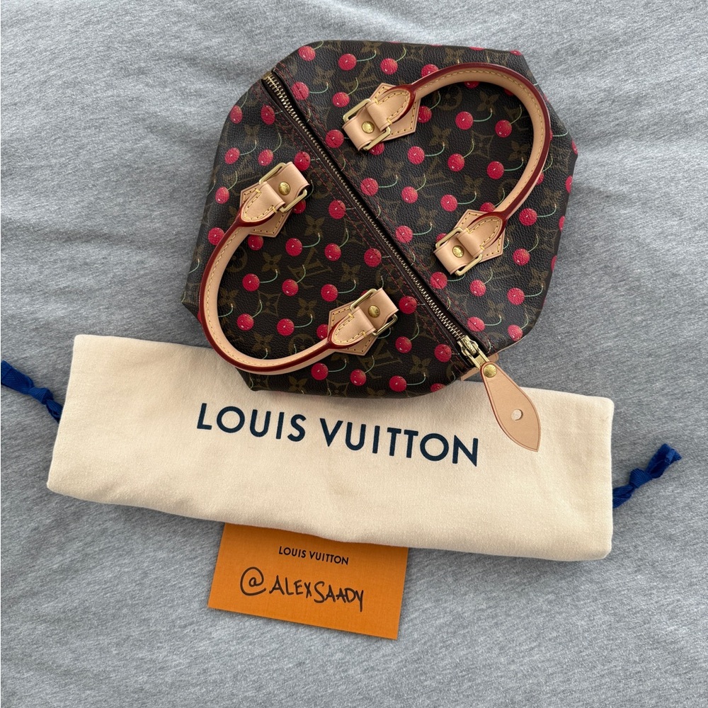 Spa Fresh 2005 Louis Vuitton Monogram Cherry Speedy 25 - Picture 2 of 16